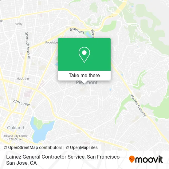 Mapa de Lainez General Contractor Service