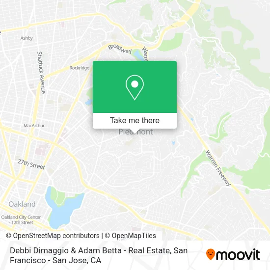 Mapa de Debbi Dimaggio & Adam Betta - Real Estate