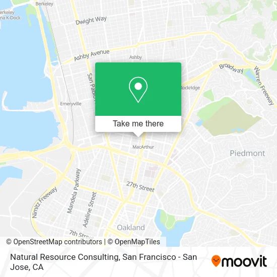 Mapa de Natural Resource Consulting