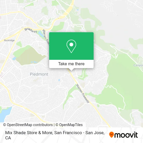 Mapa de Mix Shade Store & More
