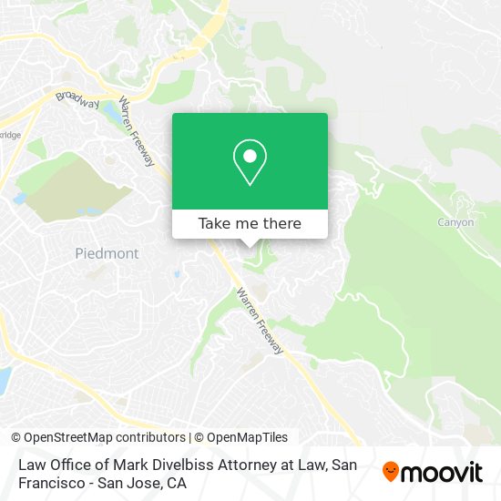 Mapa de Law Office of Mark Divelbiss Attorney at Law