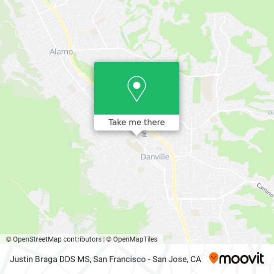 Mapa de Justin Braga DDS MS