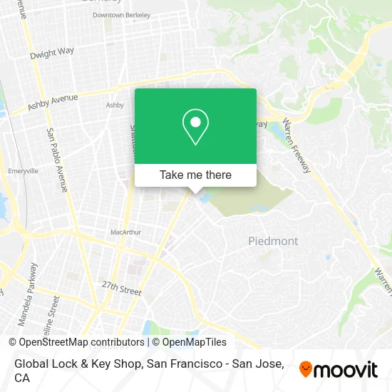 Mapa de Global Lock & Key Shop