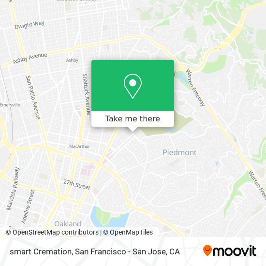 Mapa de smart Cremation