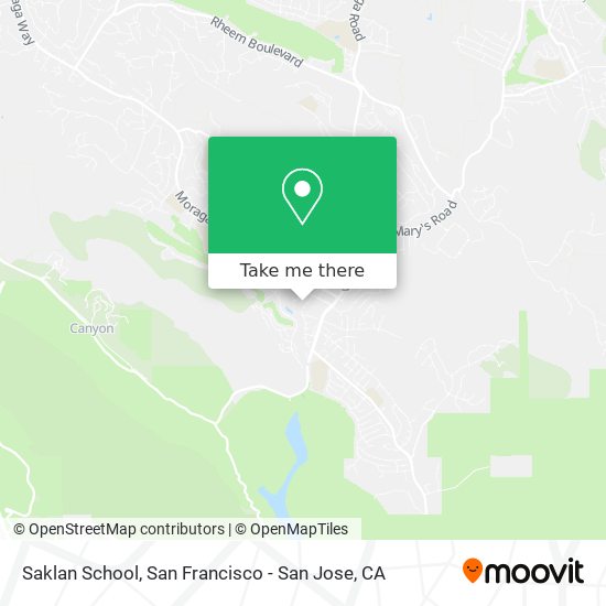 Mapa de Saklan School