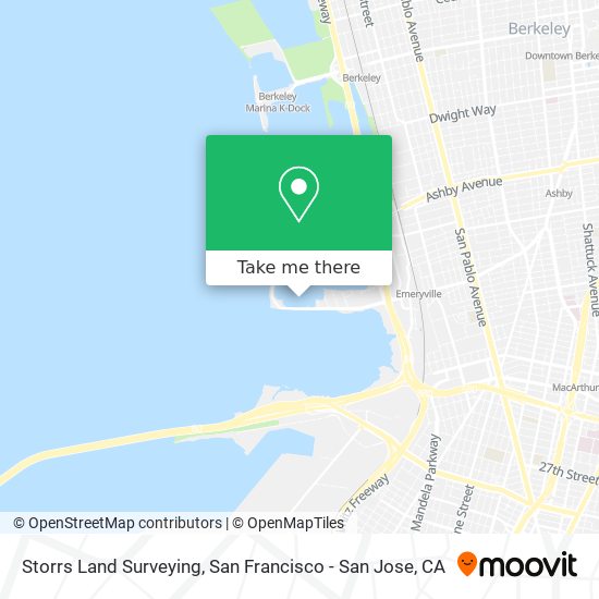 Storrs Land Surveying map