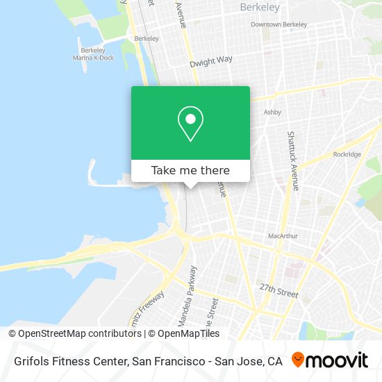 Grifols Fitness Center map