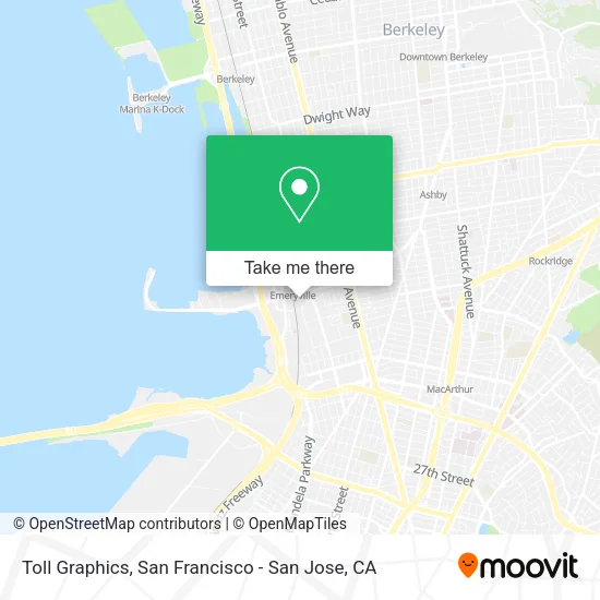 Toll Graphics map