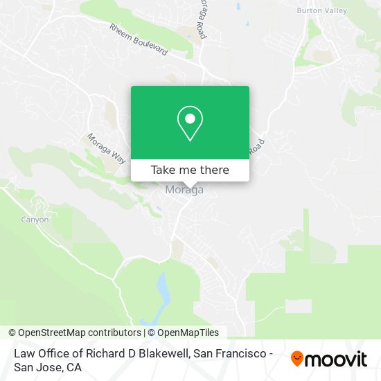 Law Office of Richard D Blakewell map