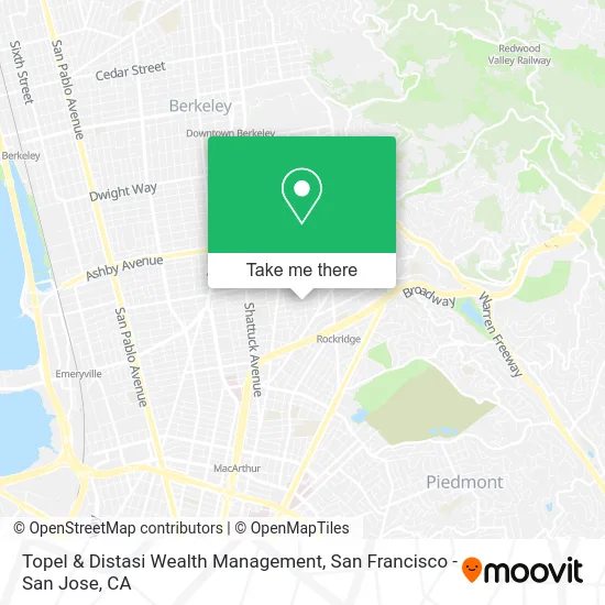 Topel & Distasi Wealth Management map