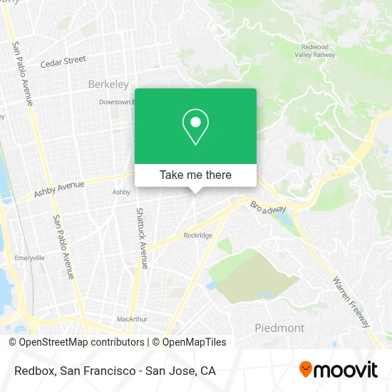 Redbox map