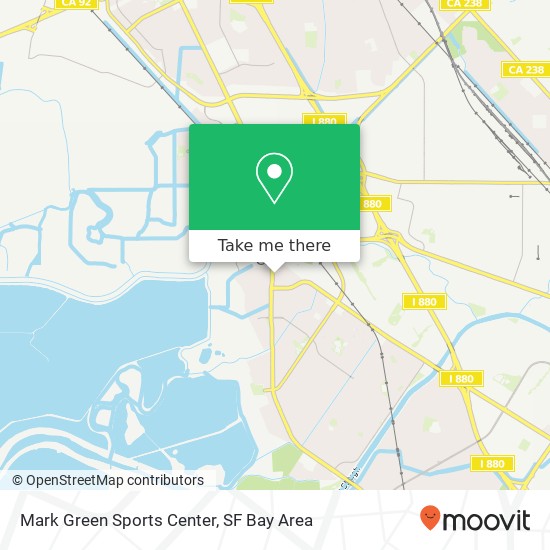 Mark Green Sports Center map