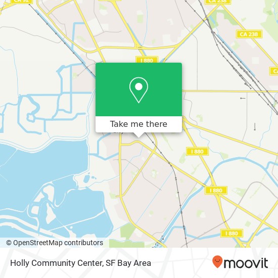 Holly Community Center map