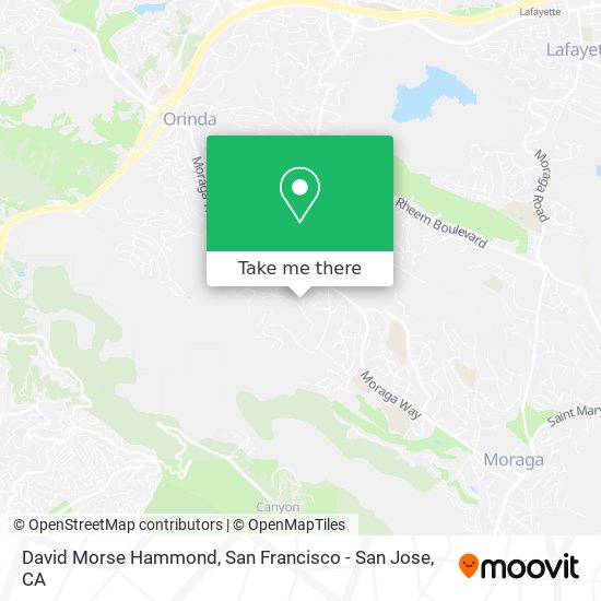 Mapa de David Morse Hammond