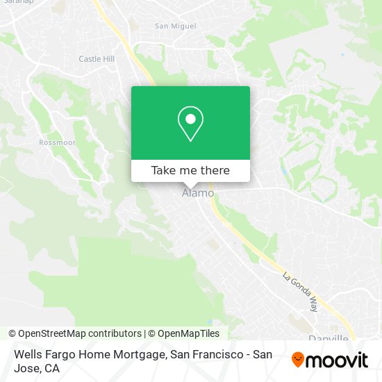 Wells Fargo Home Mortgage map