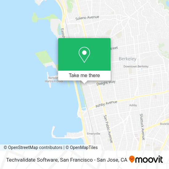 Mapa de Techvalidate Software