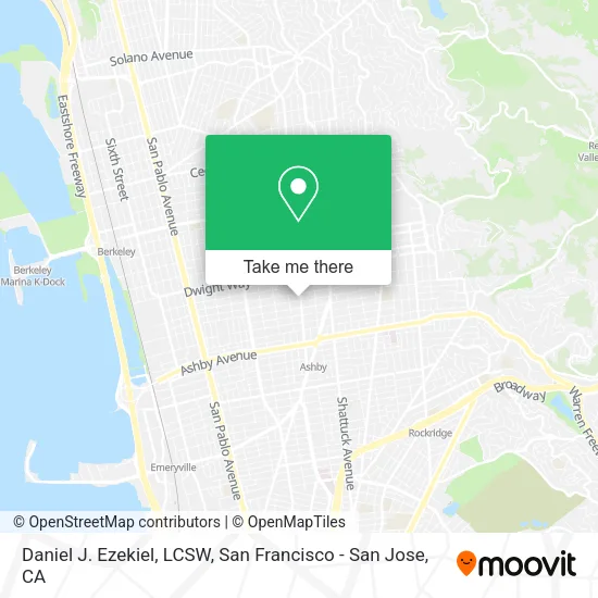 Mapa de Daniel J. Ezekiel, LCSW