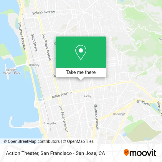 Mapa de Action Theater