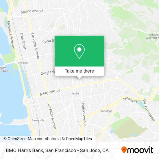 Mapa de BMO Harris Bank