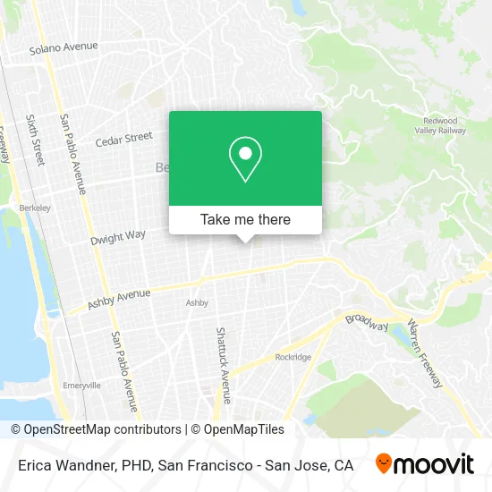 Mapa de Erica Wandner, PHD