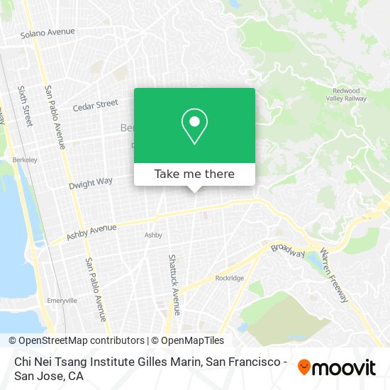 Chi Nei Tsang Institute Gilles Marin map