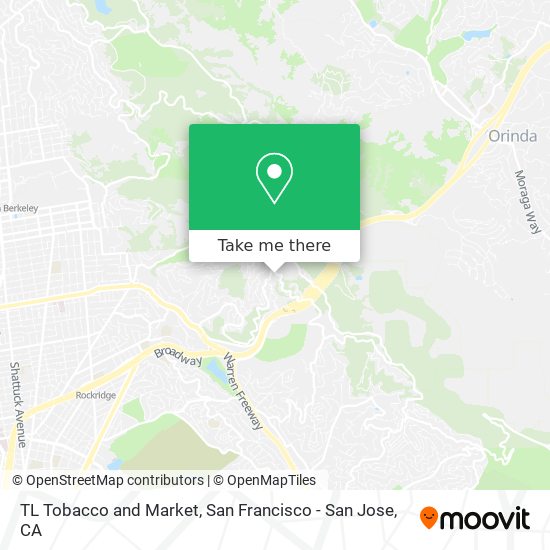 Mapa de TL Tobacco and Market