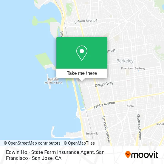 Mapa de Edwin Ho - State Farm Insurance Agent