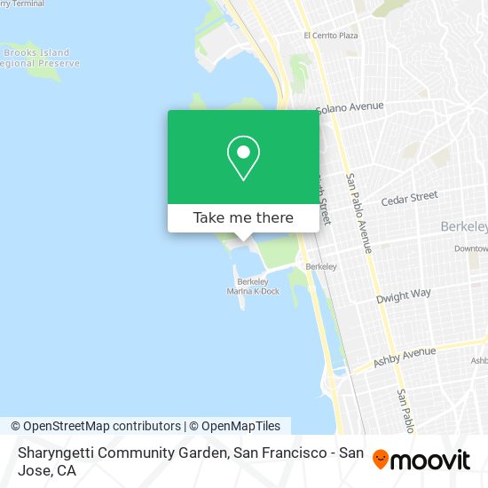 Sharyngetti Community Garden map