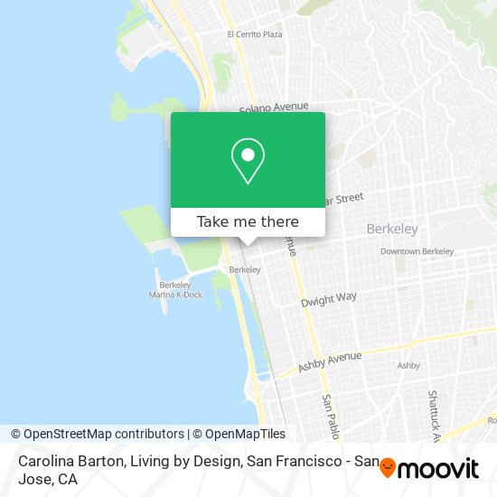 Mapa de Carolina Barton, Living by Design