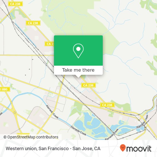 Western union map