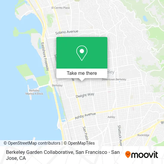 Berkeley Garden Collaborative map