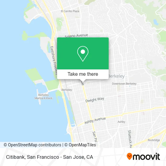 Mapa de Citibank