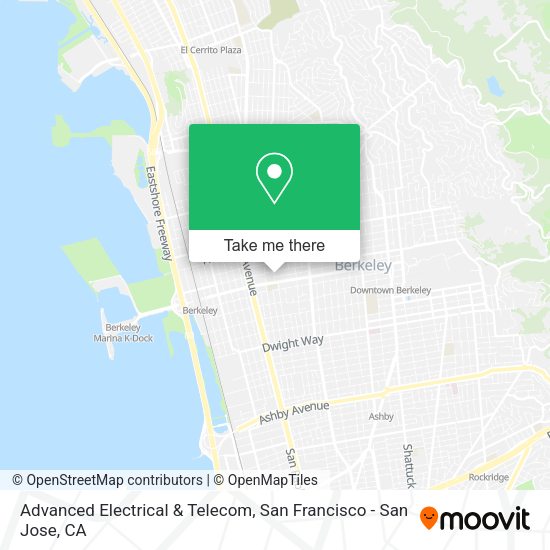 Advanced Electrical & Telecom map