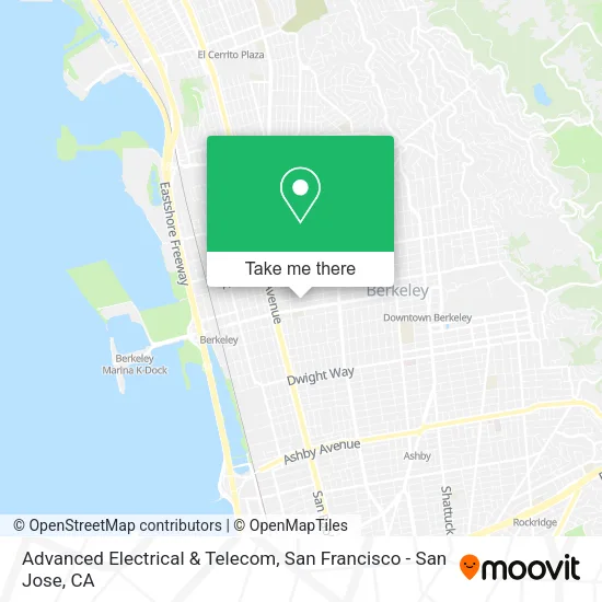 Mapa de Advanced Electrical & Telecom