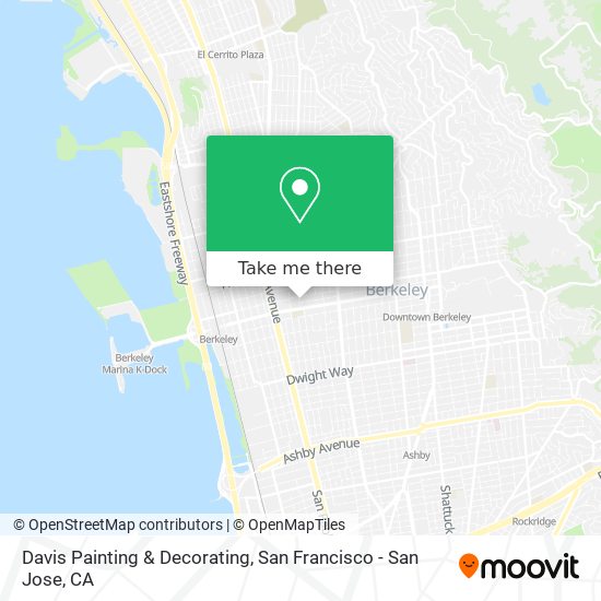 Davis Painting & Decorating map