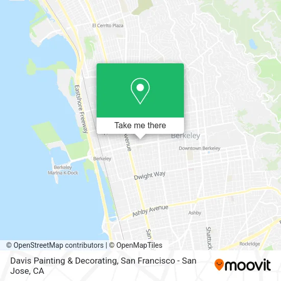 Mapa de Davis Painting & Decorating