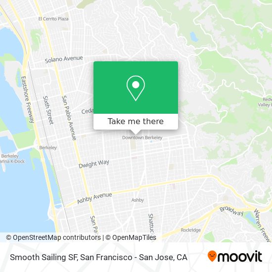 Mapa de Smooth Sailing SF