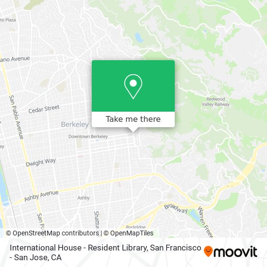 International House - Resident Library map