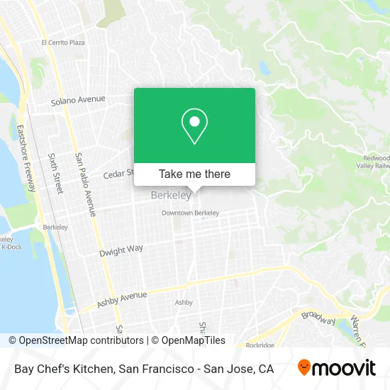 Bay Chef's Kitchen map