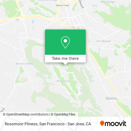 Rossmoor Fitness map