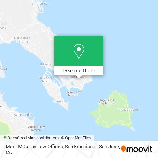 Mapa de Mark M Garay Law Offices
