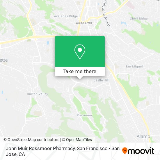 Mapa de John Muir Rossmoor Pharmacy