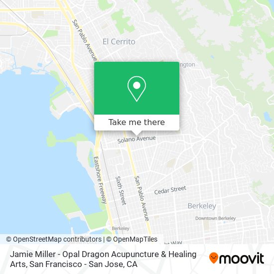 Jamie Miller - Opal Dragon Acupuncture & Healing Arts map