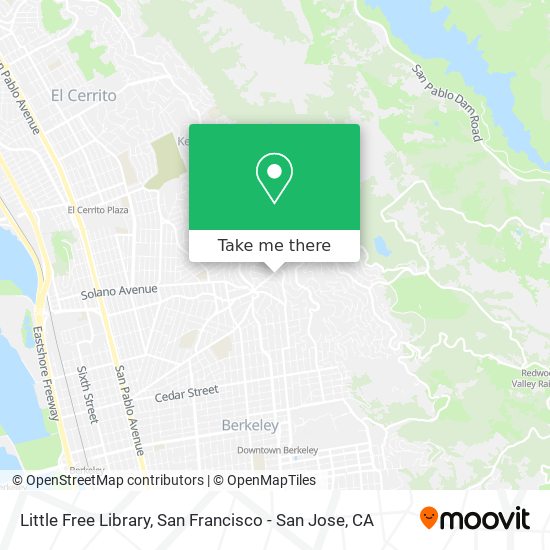 Mapa de Little Free Library