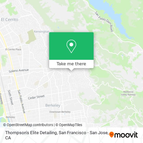 Mapa de Thompson's Elite Detailing