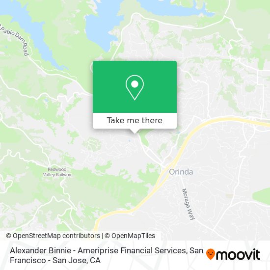 Mapa de Alexander Binnie - Ameriprise Financial Services
