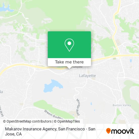 Makarov Insurance Agency map