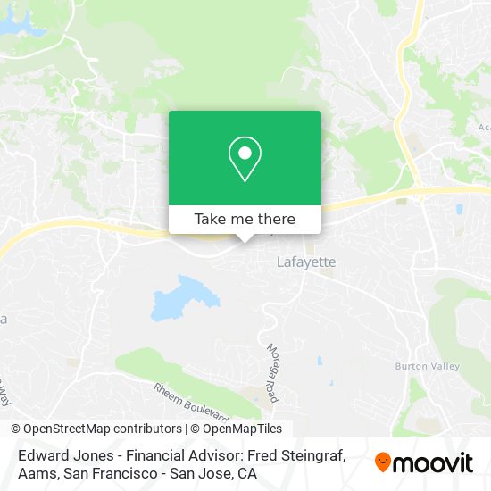 Edward Jones - Financial Advisor: Fred Steingraf, Aams map