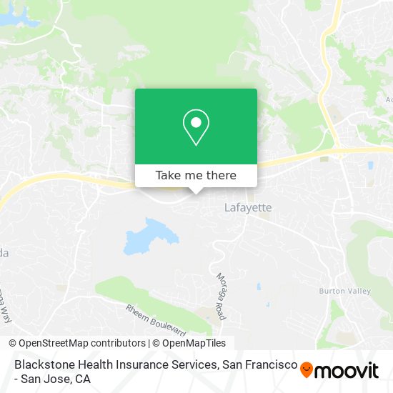 Blackstone Health Insurance Services map