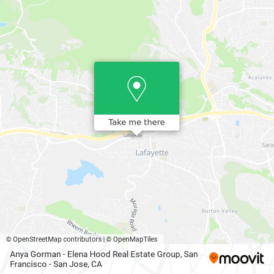 Anya Gorman - Elena Hood Real Estate Group map